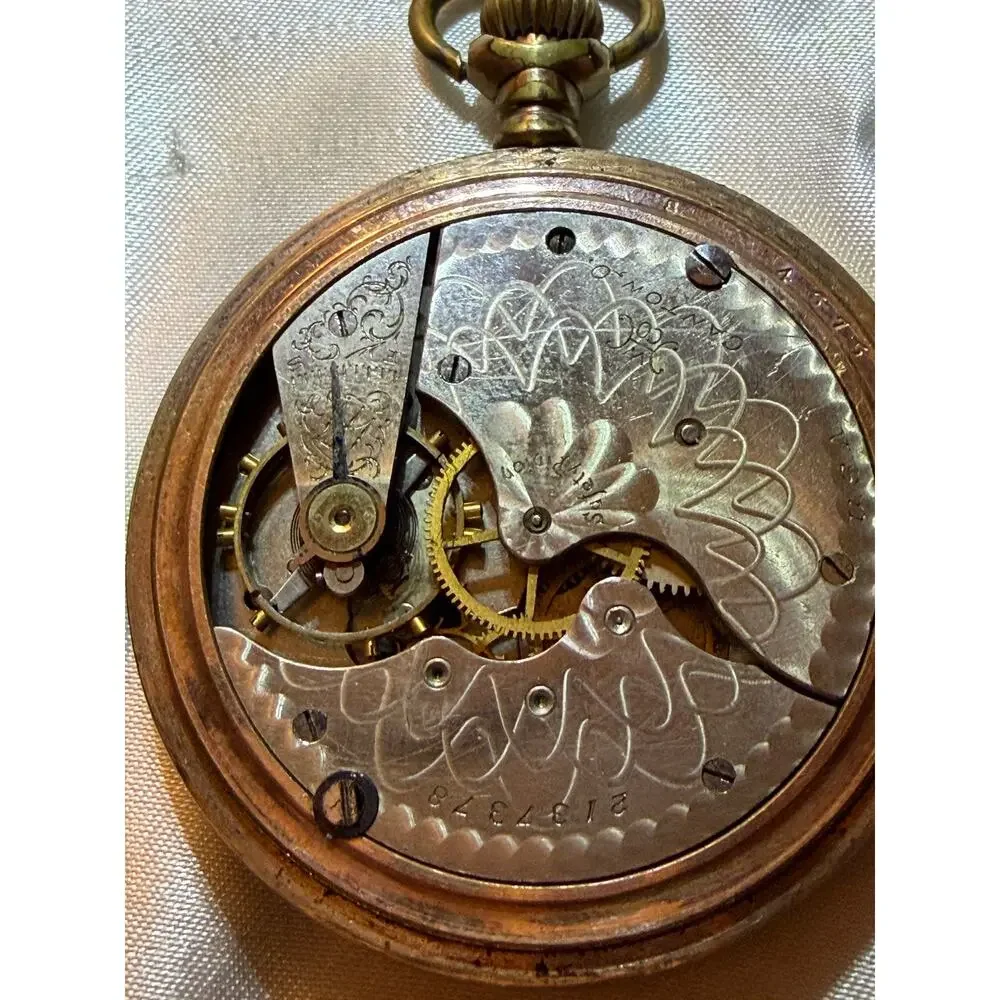 Antique Hamilton Watch Co. Pocket Watch | Gold-Filled Case | Not Running (CCC47)